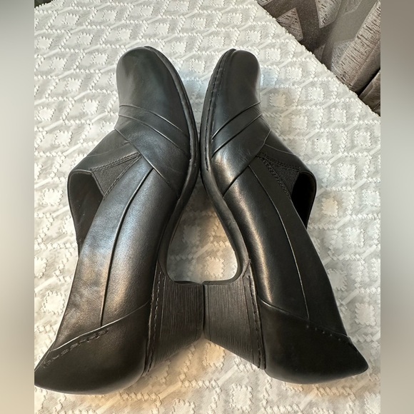 Rockport Cobb Hill Adele Black Leather Women’s Tailored Slip On Shoes Size 11M - Picture 8 of 11